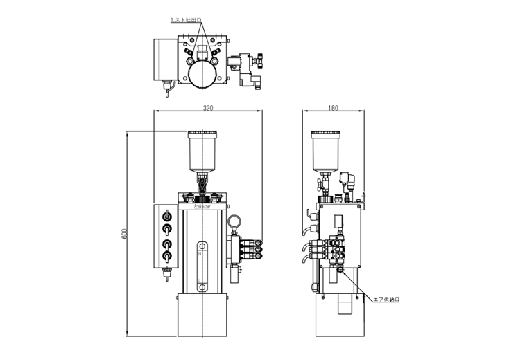 EB7EP 外形寸法図